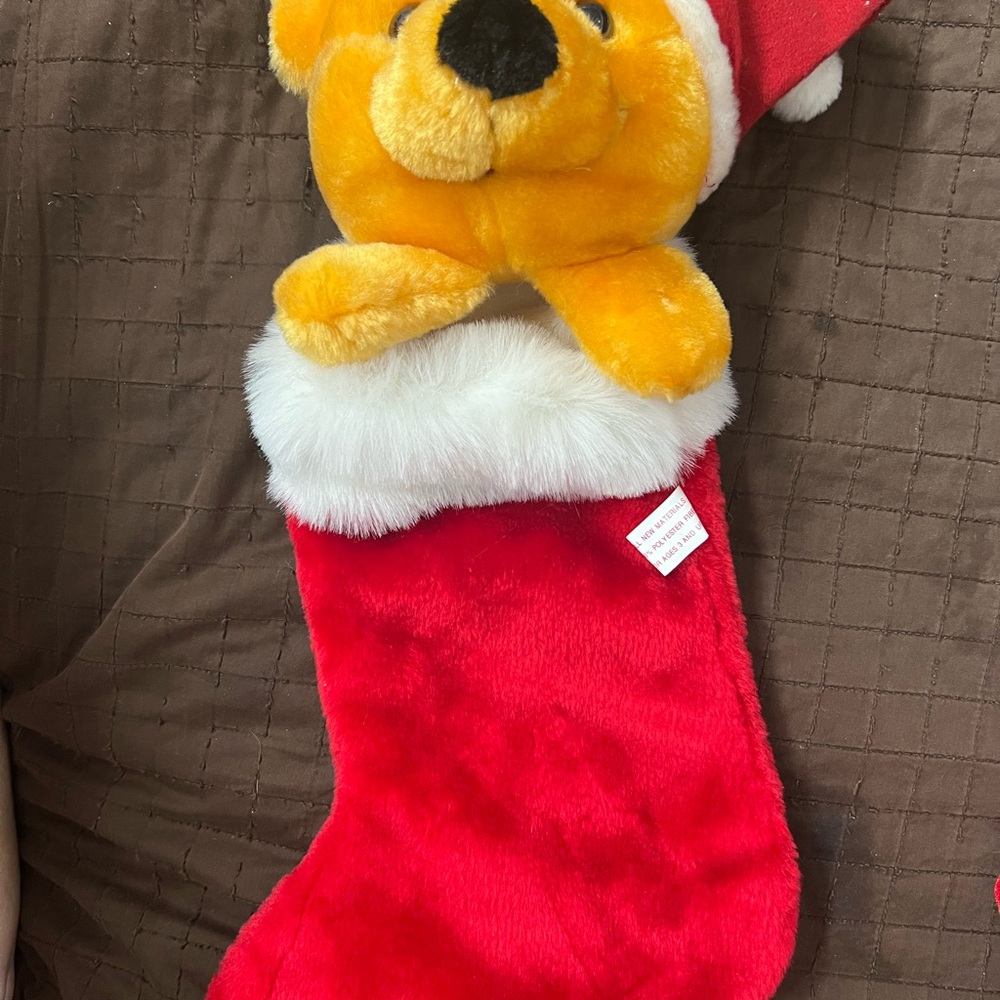 Disney Winnie the Pooh Christmas Stocking